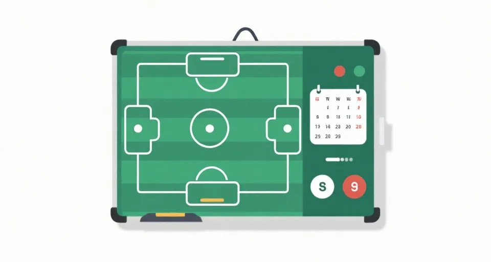 赛程与数据联动示意图